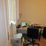 yeah, what?, they give me a tv and a fake-leather chair