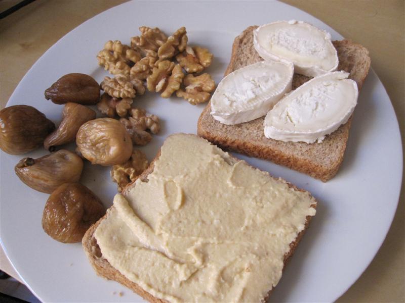 food-hummus-cheese-figs