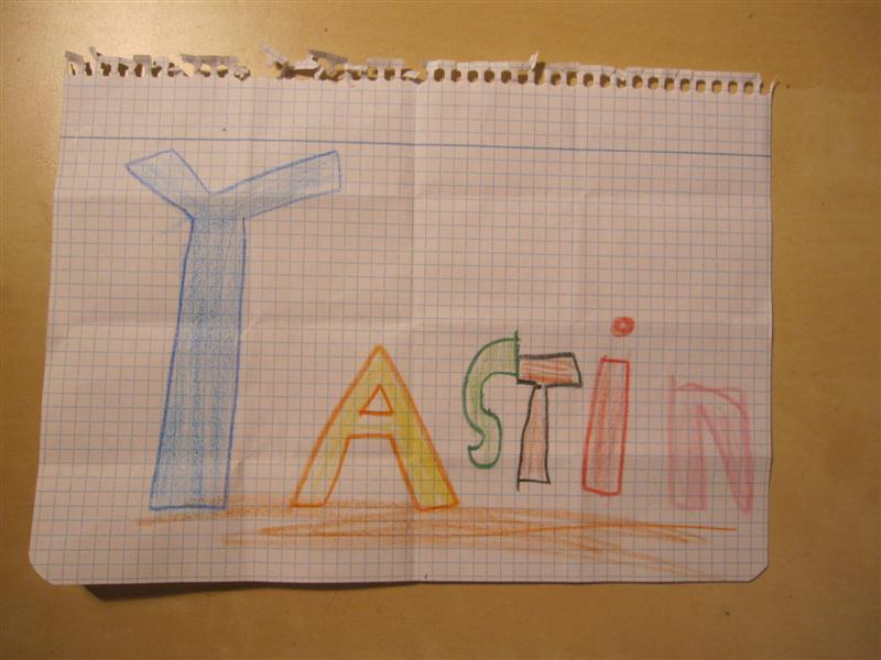 Yastin -- a drawing one of my students made