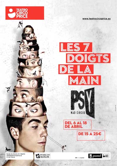 les 7 doigts de la main poster madrid