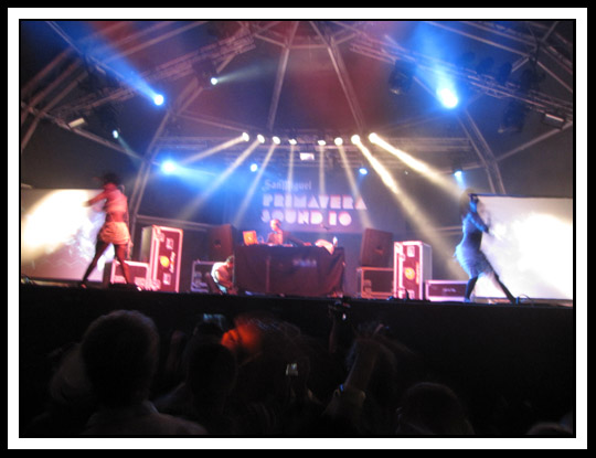 Major Lazer at Primavera Sound 2010