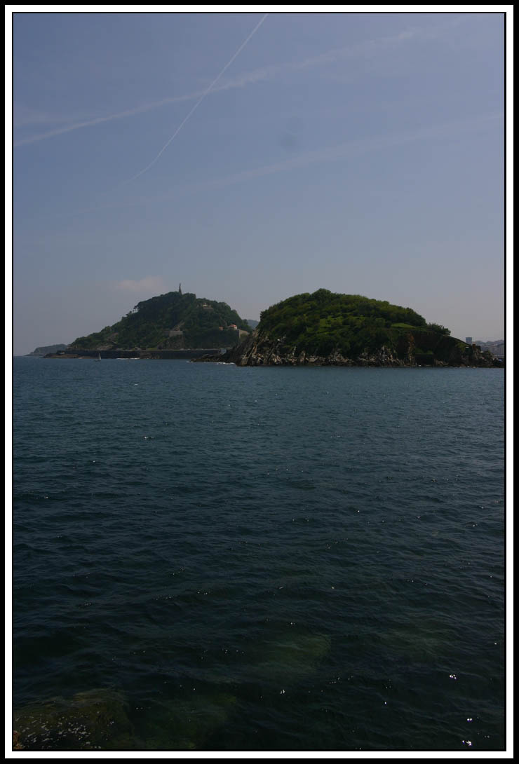 Island near San Sebastian