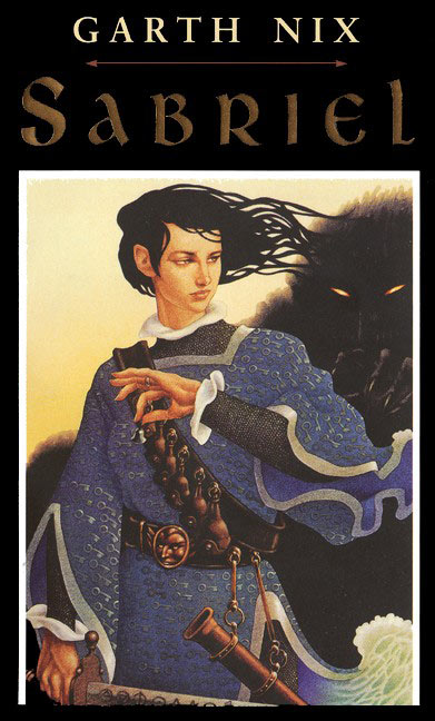 cover of Sabriel (thanks, wikipedia) by Leo and Diane Dillon