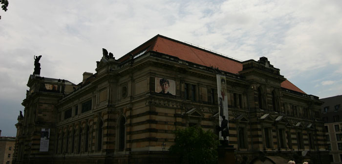 The Albertinum Museum, Dresden, from outside