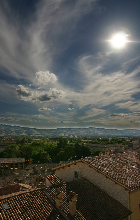 Gubbio, from one of the main squares
